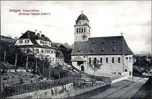 Fischer, Theodor; Stuttgart; Erlöserkirche - Ansicht