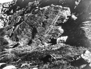 Gletscherspuren : Glazial geformte Felsen