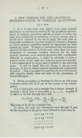 A new method for the graphical representation of complex quantities.