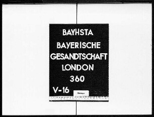 Briefwechsel von Joseph Xaver Freiherrn von Haslang mit Peter von Elsacker, dem kurbayerischen und kurpfälzischen Vertreter im Haag. I. Teil.