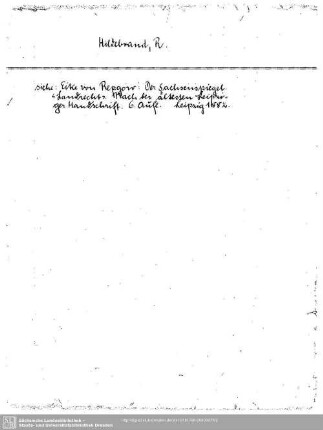 Hildebrand, R.