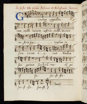 74v - 75r Introet in conspectu tuo Domine