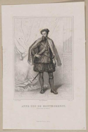 Bildnis des Anne de Montmorency