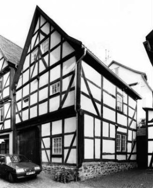 Scheune und Hintergebäude; Alsfeld, Mainzer Gasse 5