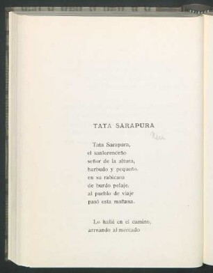 Tata Sarapura