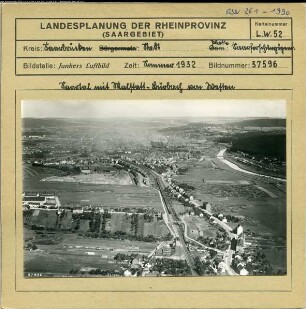 Saarbrücken, Malstatt, Burbach, Gesamtansicht