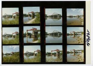 Donaubrücke, Deggendorf (Fischerdorf), 1990