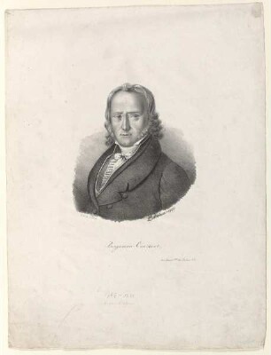 Bildnis des Benjamin Constant