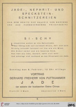 Jade-, Nephrit- und Speckstein-Schnitzereien