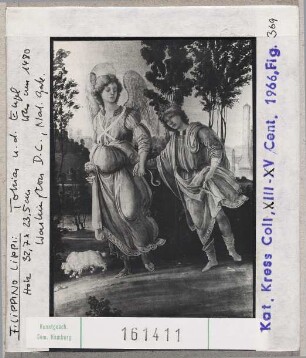 Filippino Lippi: Tobias und der Engel. Washington D.C., National Gallery