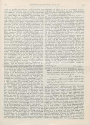 622-623 [Rezension] Rauschen, Gerhard, Eucharistie und Bußsakrament in den ersten sechs Jahrhunderten der Kirche. 2., verb. u. verm. Aufl