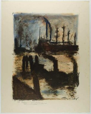 Aus dem Mappenwerk "Erde und Eisen", Adolf Harms Verlag, Hamburg 1921
