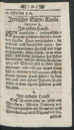 Irrdischer Stern-Kunde