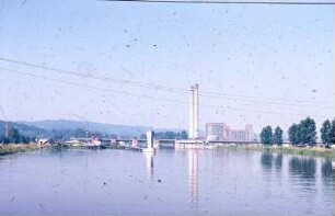 Deizisau, Wehr, Kraftwerk, flussabwärts