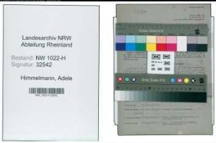 Entnazifizierung Adele Himmelmann , geb. 23.04.1900 ()