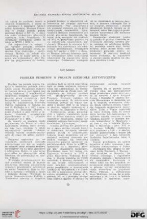 Problem importów w polskim rzemiośle artystycznym