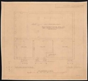 Haus Cohn, Haifa: Grundriss KG 1:50
