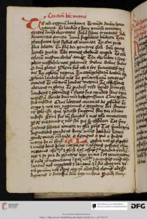 Canticum BMV