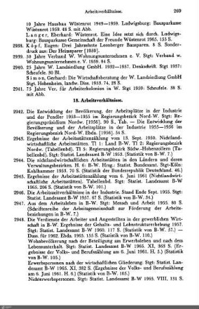 18. Arbeitsverhältnisse