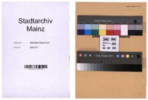 Mainzer Liedertafel und Damengesangverein: Drucksachen