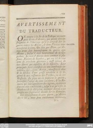 Avertissement Du Traducteur.