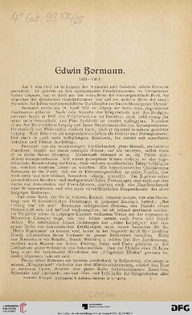 Edwin Bormann