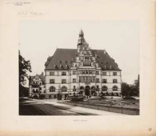Regierungsgebäude, Minden: Ansicht von Norden