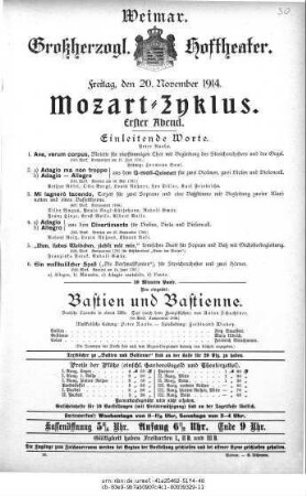 Bastien und Bastienne