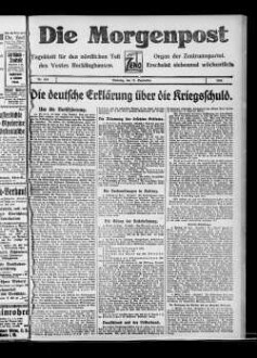 Die Morgenpost. 1924-