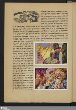 Sindbad der Seefahrer. Märchen aus 1001 Nacht