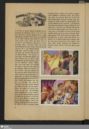 Sindbad der Seefahrer. Märchen aus 1001 Nacht
