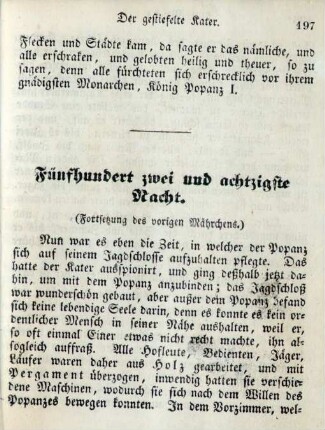 Fünfhundert zwei und achtzigste Nacht