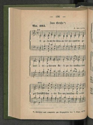 Zum Gruße. [No. 195-241]