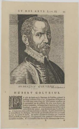 Bildnis des Hubertus Goltzius
