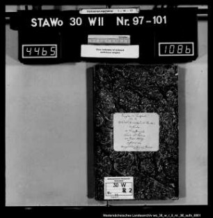 Zivilstandsregister Barum mit Cramme (Kanton Wolfenbüttel)