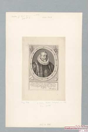 Georg Heher, Jurisconsultus, Kaiserlicher Pfalzgraf, Kaiserlicher Rechtsberater, Berater der Stadt Nürnberg und anderer Stände