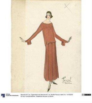 Tageskleid von Bernard et C.ie, Modell Pascal