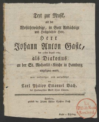 Libretto (Druck)