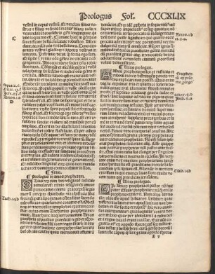 Prologus in amos prophetam.