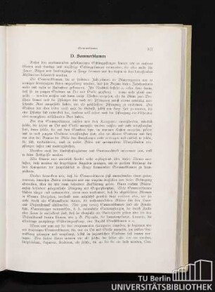 D. Sommerblumen