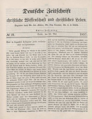 163-169 "Reliquiae juris ecclesiastici antiquissimiae" von Paul der Lagarde : Fortsetzung