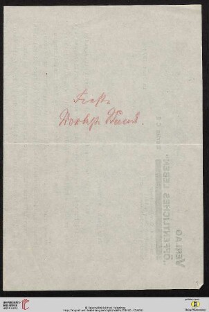 Nachlass Heinrich Rickert: Fichtes Leben und Werk [Titel lt. Vorlesungsverz. Univ. Heidelberg WS 1933/34] (Ansetzungssachtitel von Bearbeiter/in)