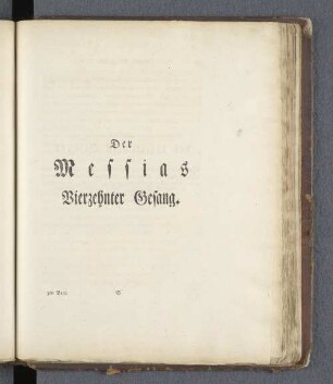 Der Messias Vierzehnter Gesang.