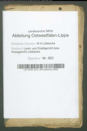 Erblasser: Knoop, Johann Christian Friedrich: