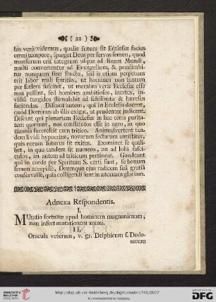 Adnexa Respondentis