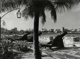 Havana, die Skyline der Stadt vom Castillo de San Carlos aus