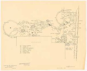 Garten Dr. Hoffmann, Frankfurt/Main: Staudenpflanzplan 1:50