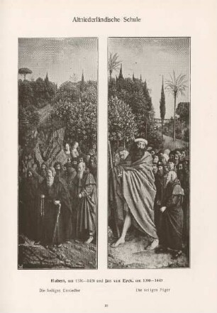 Die heiligen Einsiedler ; Die heiligen Pilger