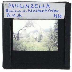 Paulinzella, Kloster Paulinzella