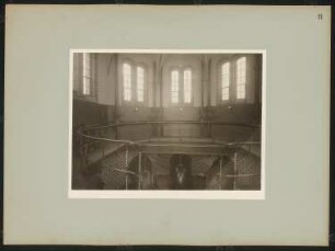 Städtische Wasserwerke Berlin, Werk Müggelsee Umbau: Sammelbrunnen: Innere Ansicht, Blatt 11